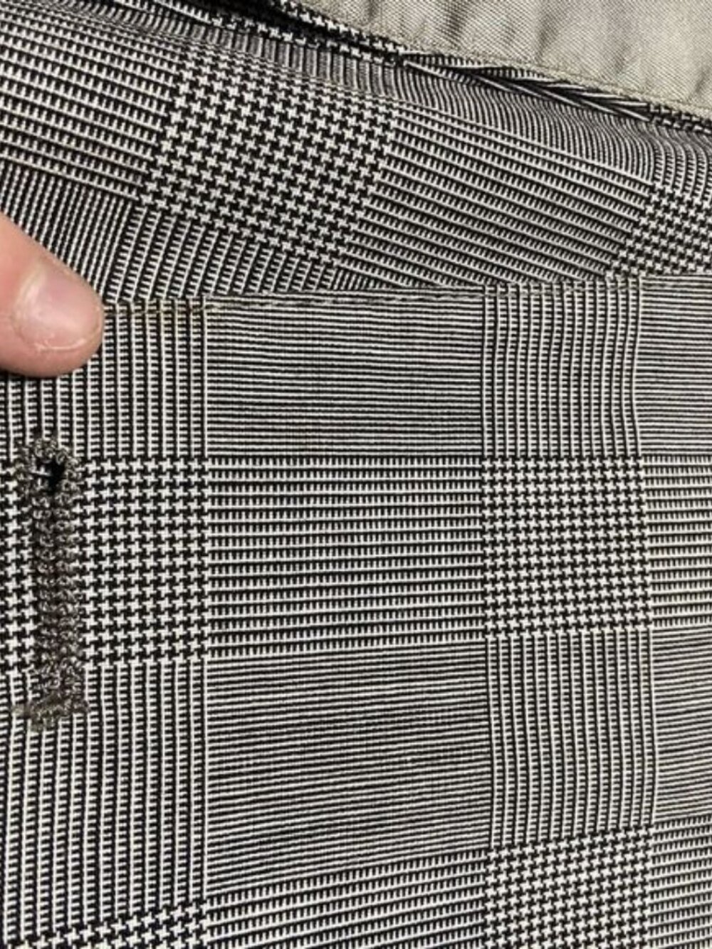 VTG Brooks Brothers Men's Sport Coat‎ Blazer Plaid Size 42L Union USA Black Wool